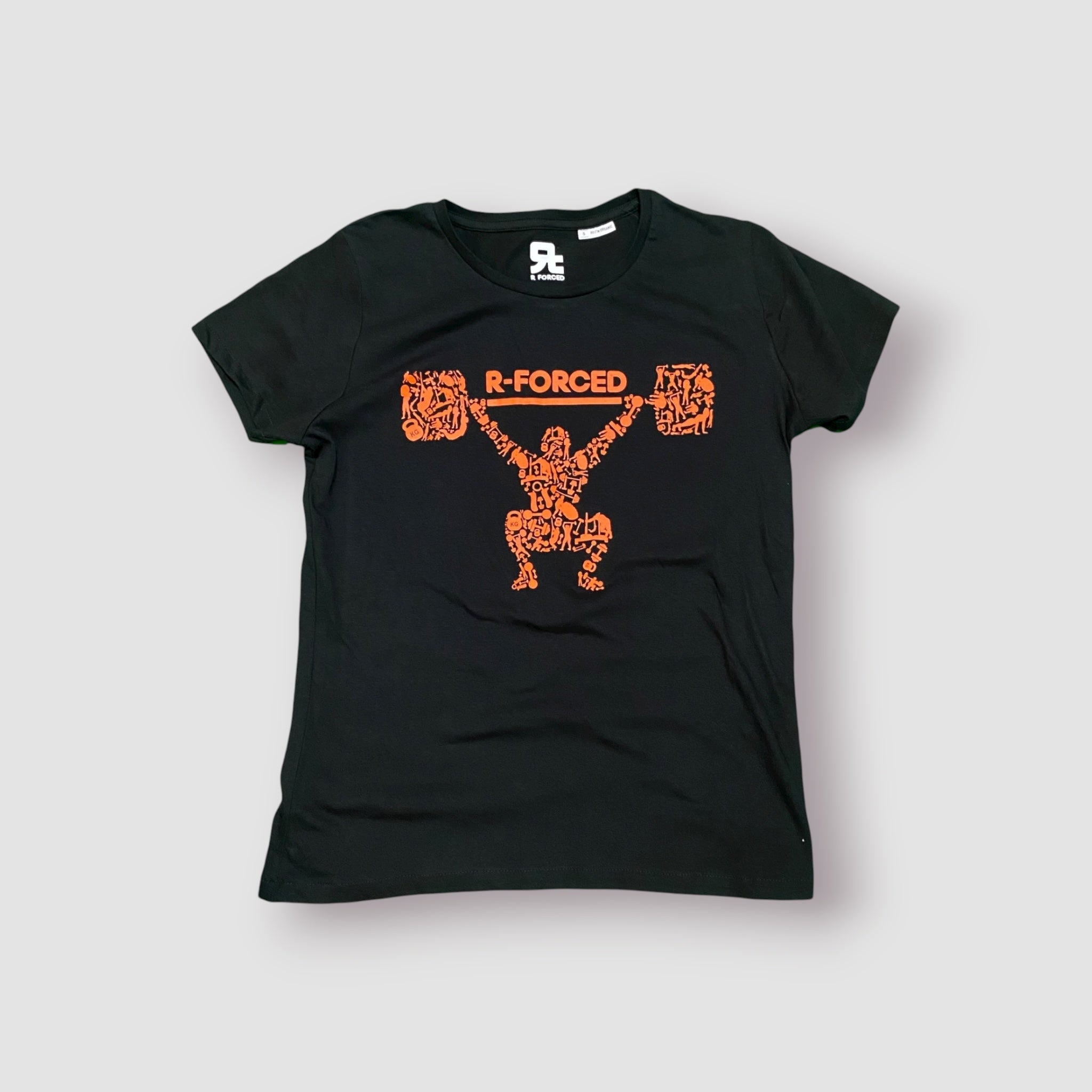 T-Shirt Human Snatch (black/orange)