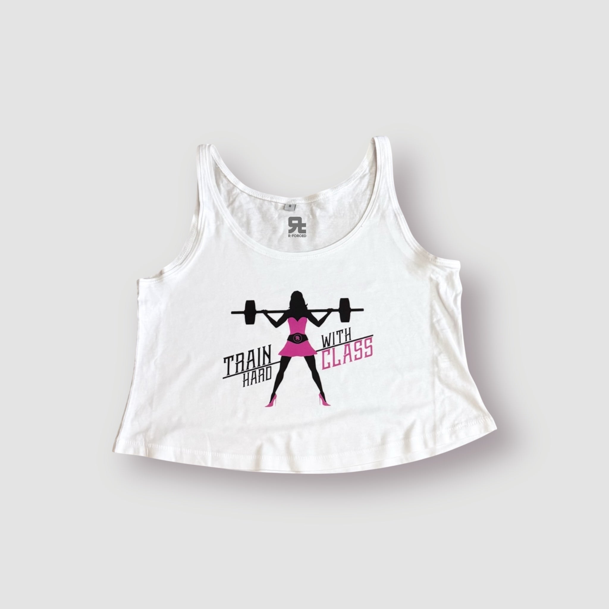 Canotta Crop Train Hard with Class