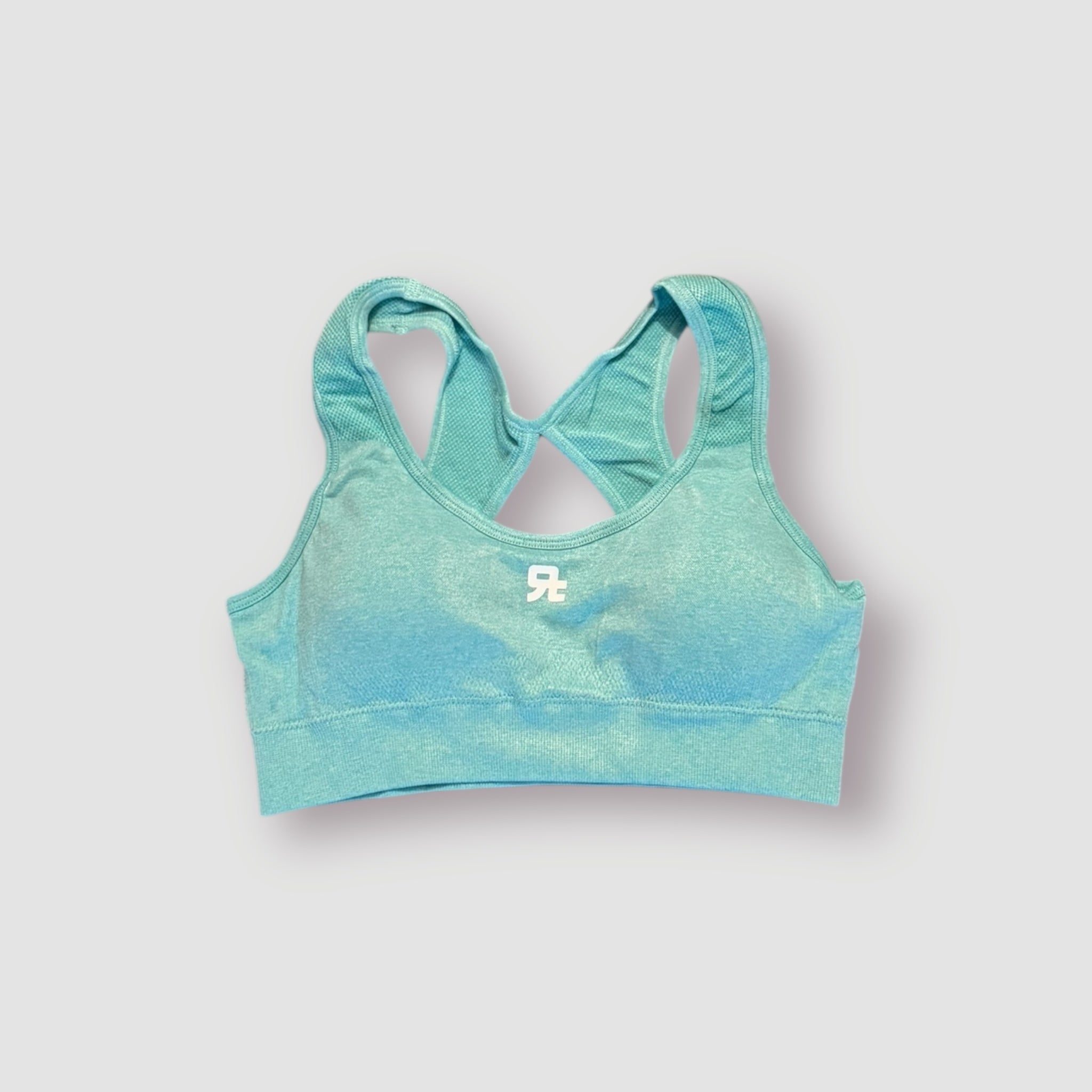 New Set Leggings Corti & Top R-F (Turchese)