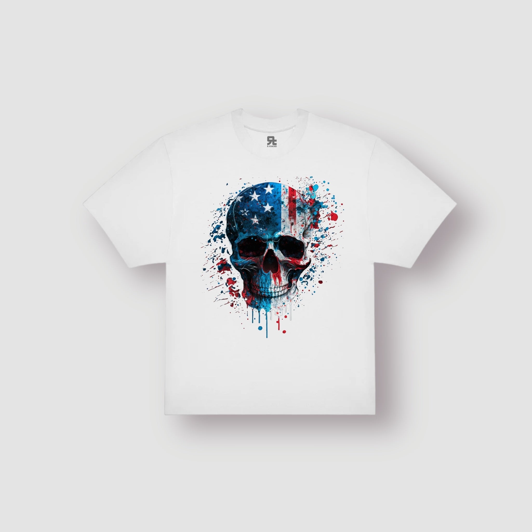 T-Shirt Oversize American Skull