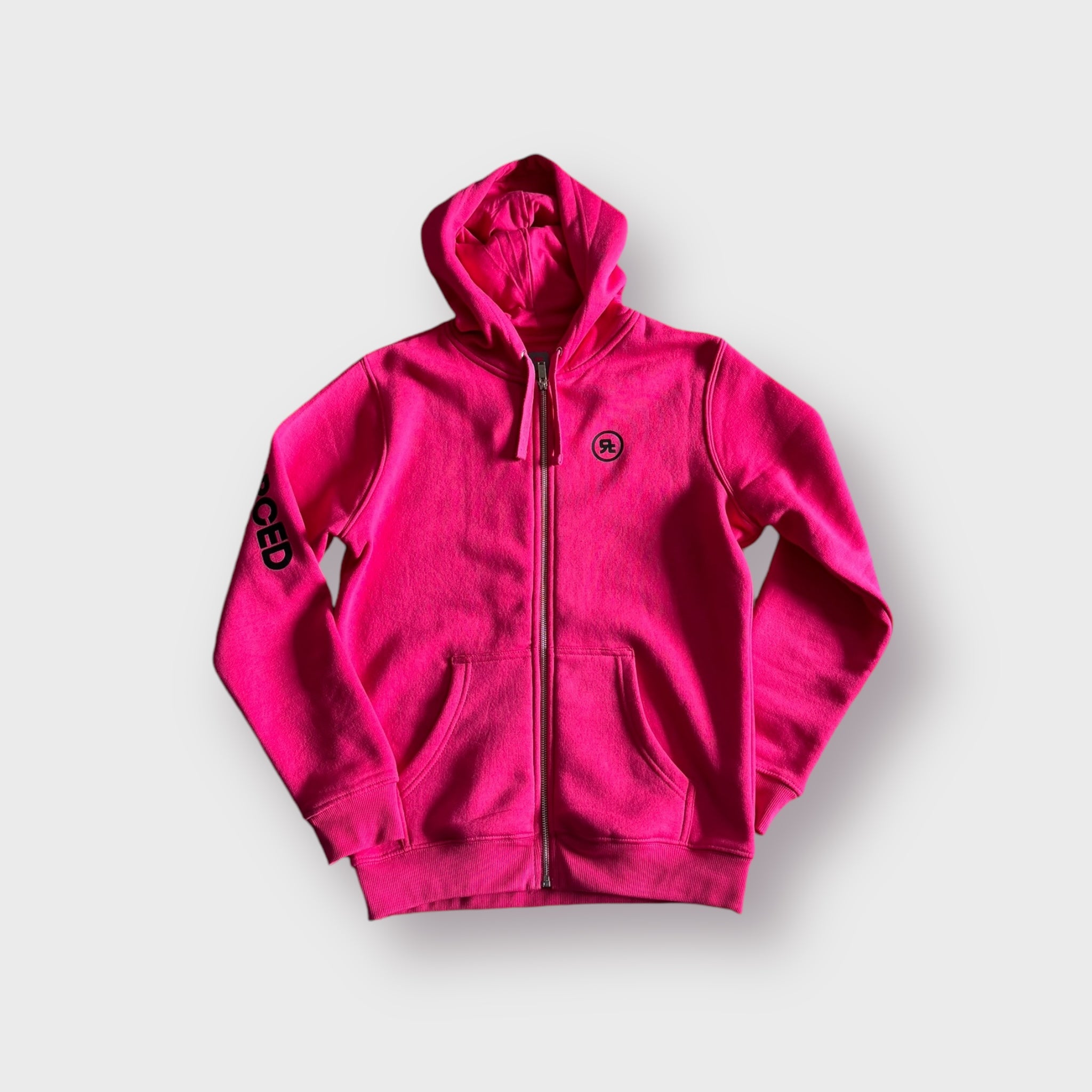 Felpa Zip R-F (Rosa Orchidea)