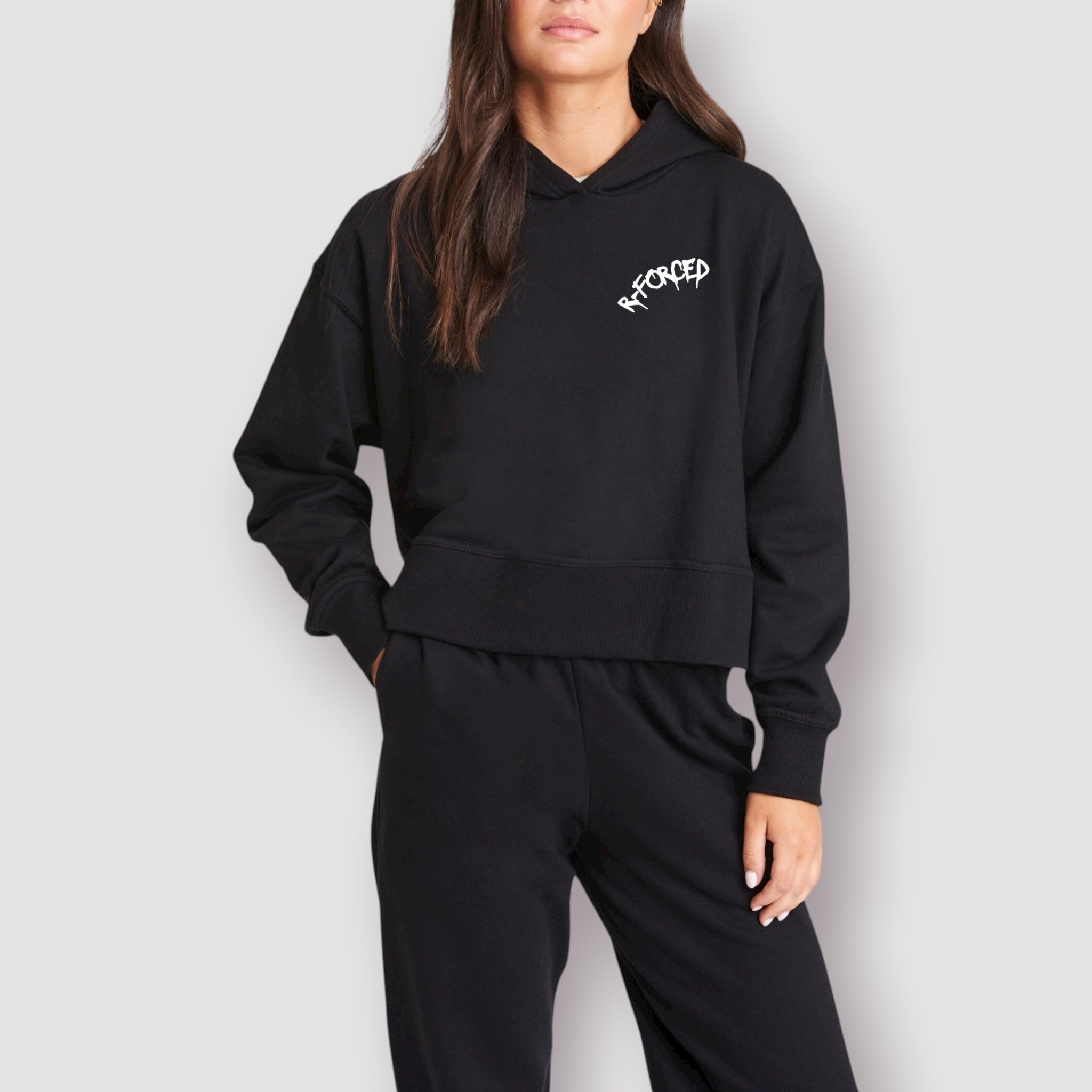 Felpa Cappuccio Relaxed R-Forced