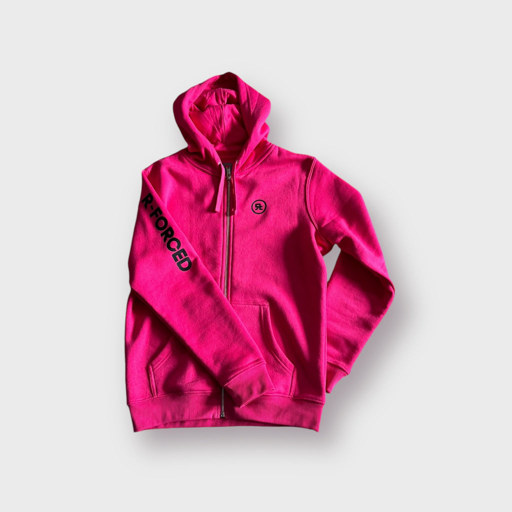 Felpa Zip R-F (Rosa Orchidea)