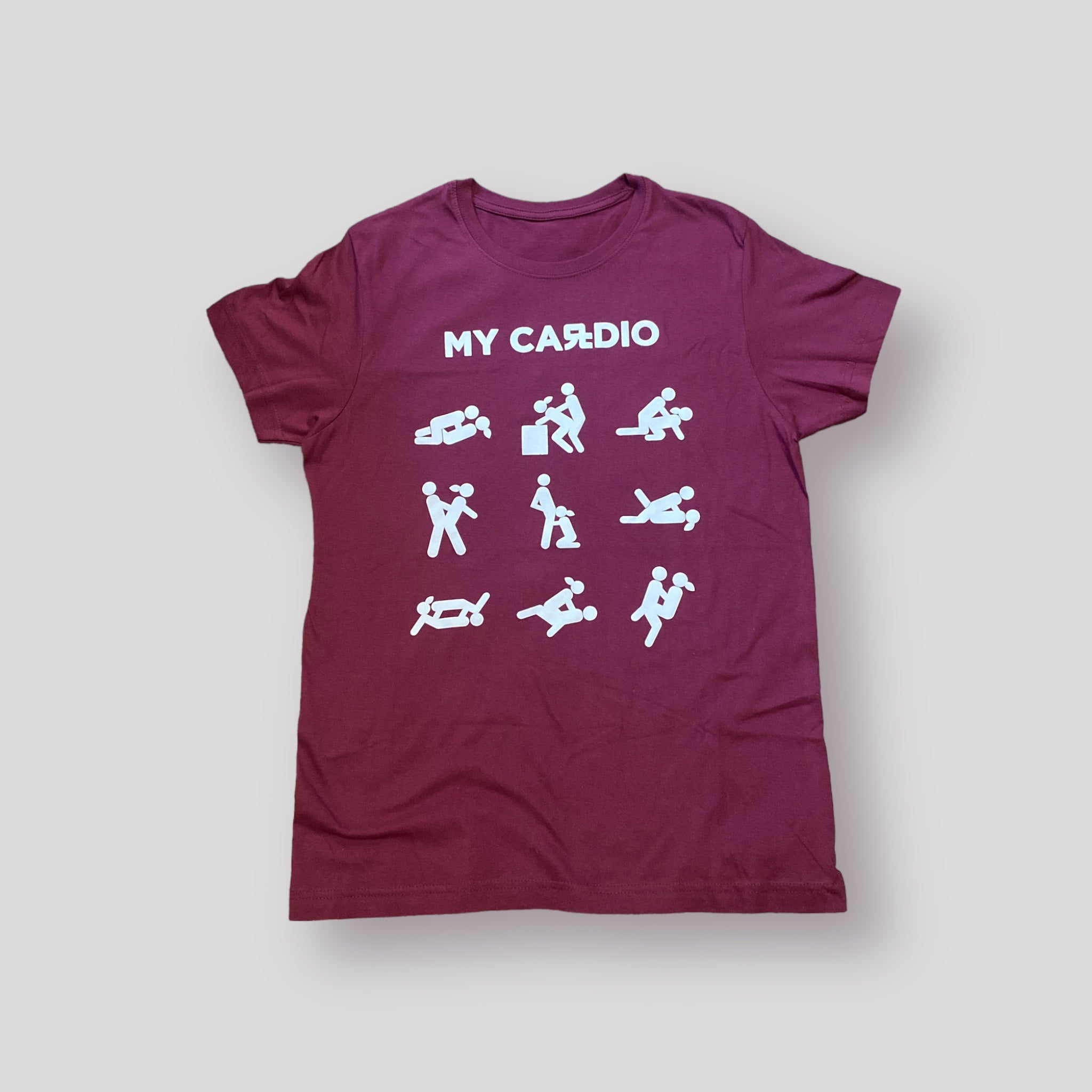 T-Shirt MY CARDIO (Bordeaux)