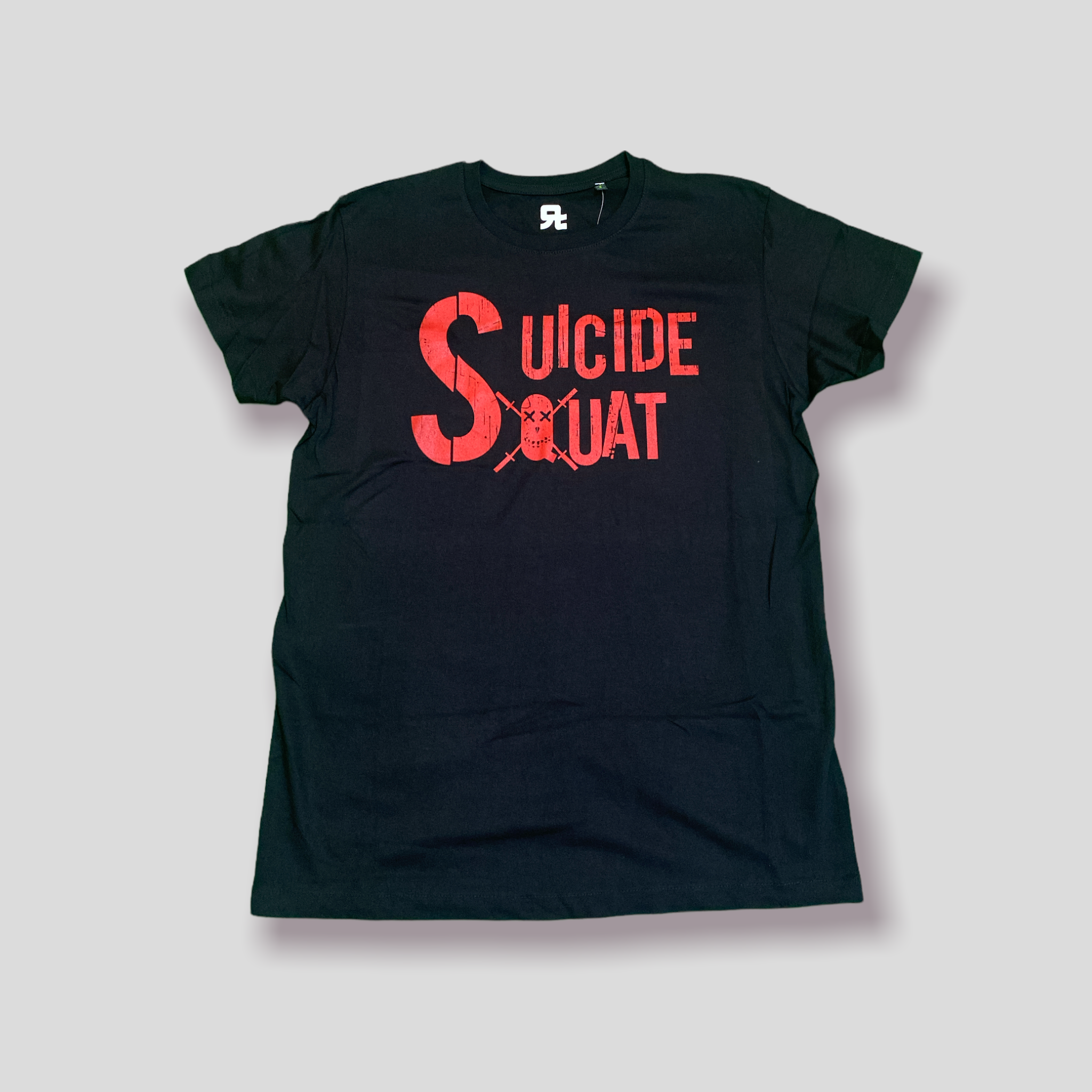T-Shirt Suicide Squat (Black/Red)
