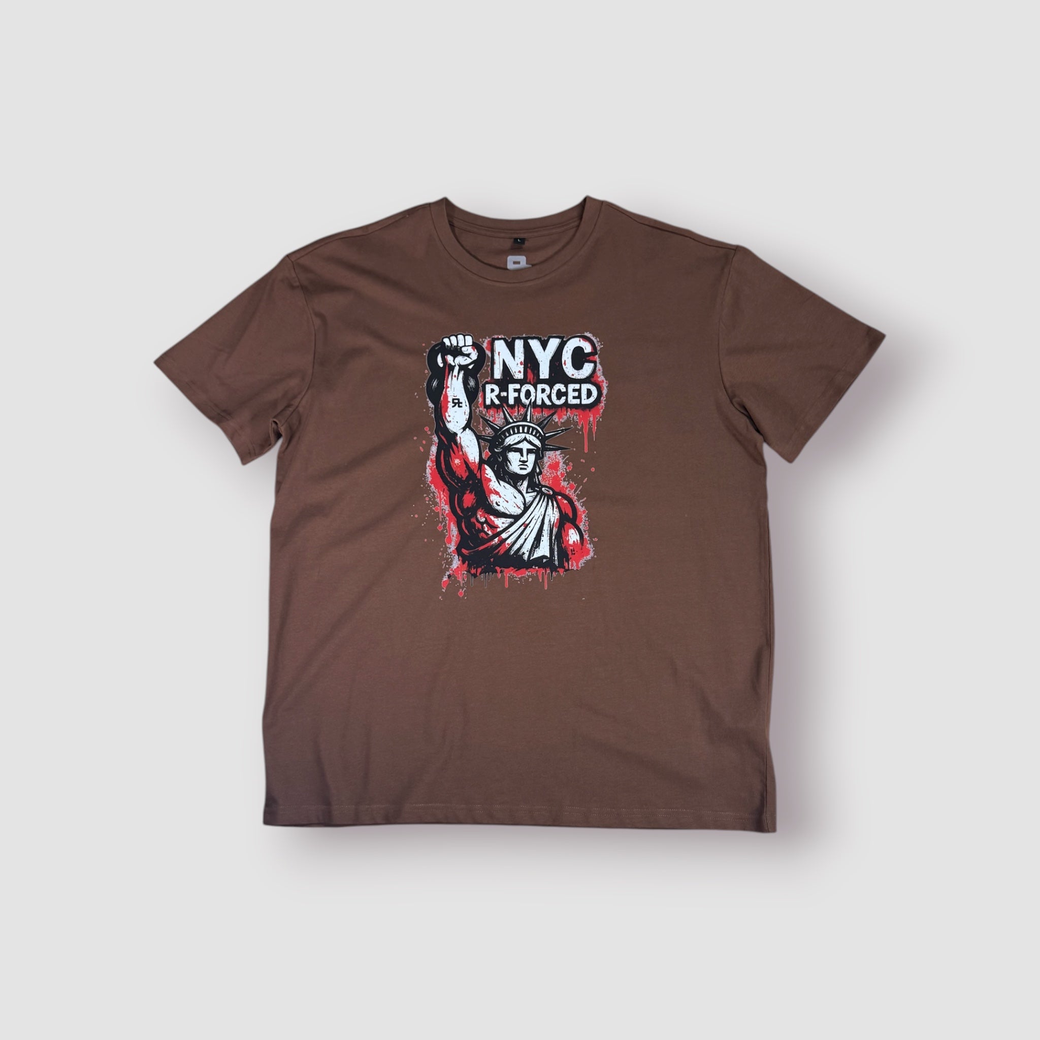 T-Shirt Oversize R-F NYC (Brown)