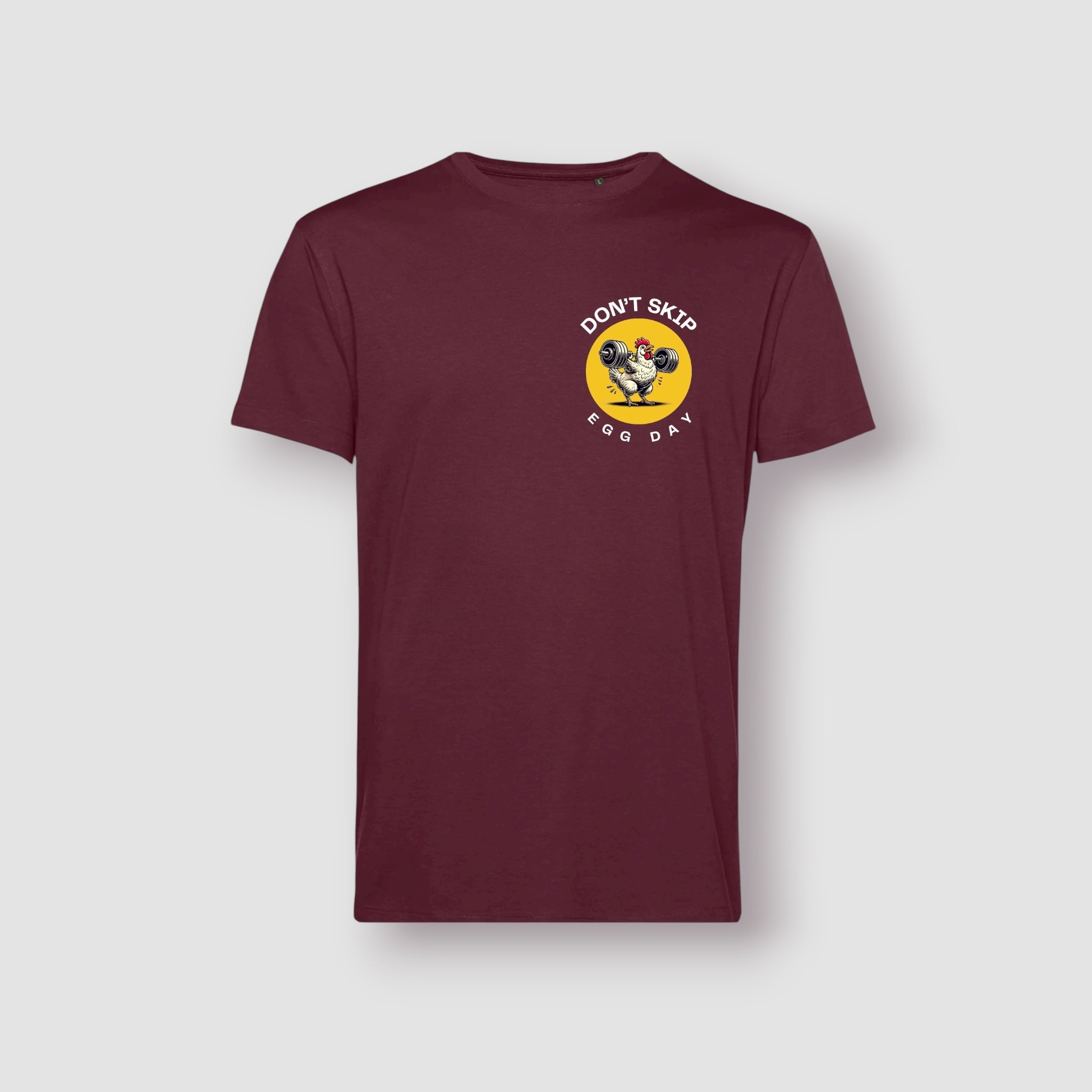 T-Shirt Egg Day (Burgundy)