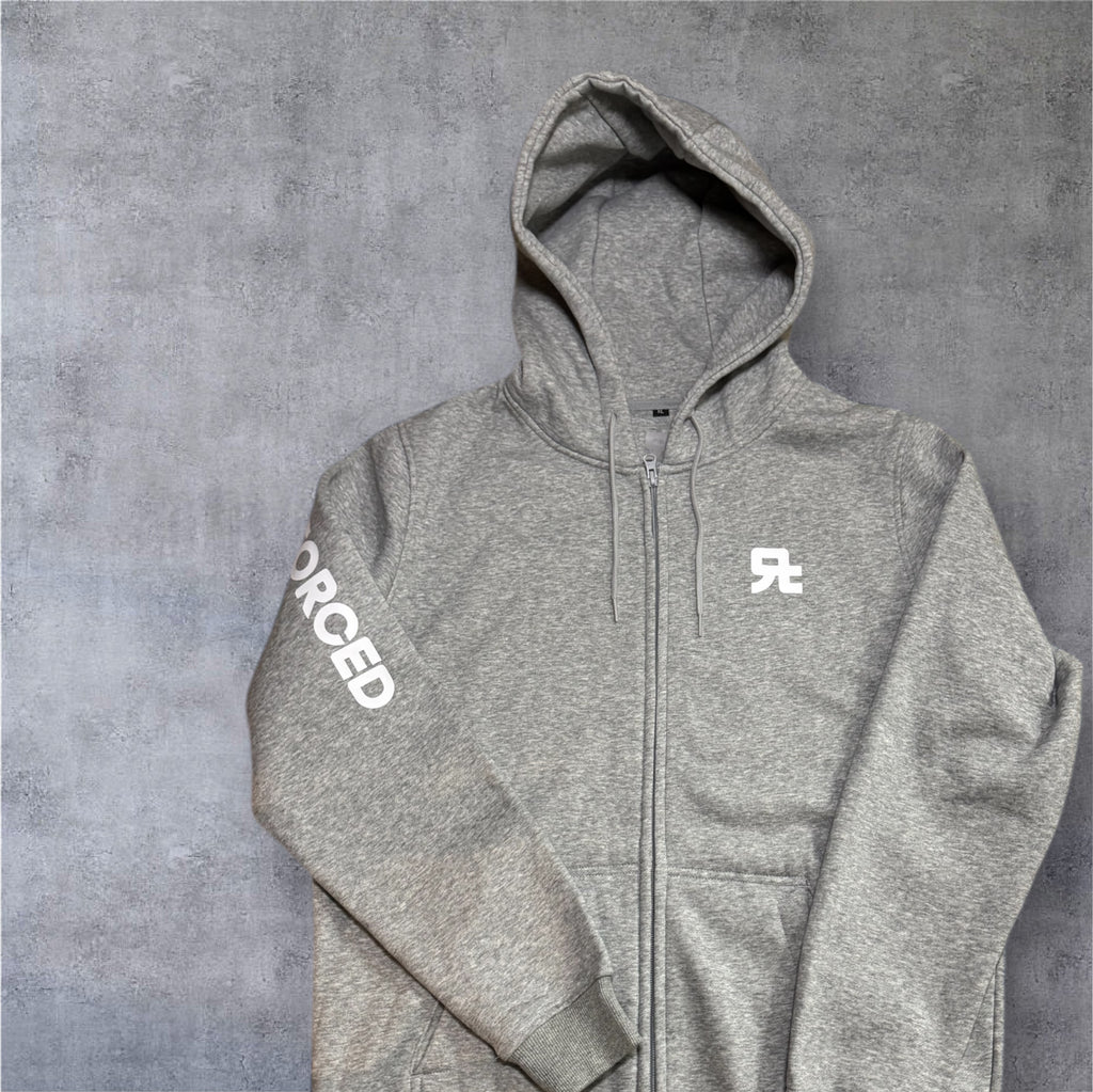 Felpa Zip R-FORCED (Heather Grey)