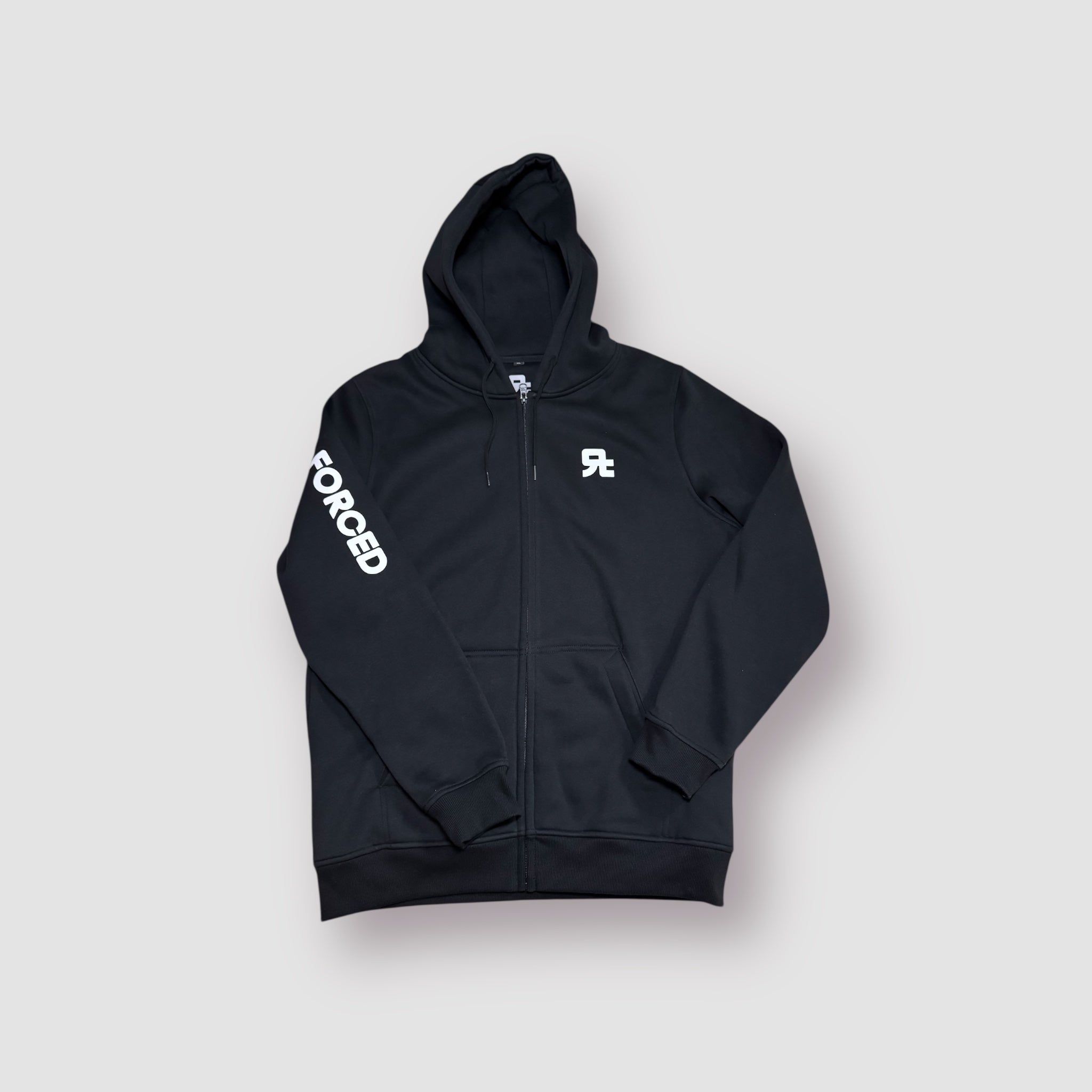Felpa Zip R-FORCED (Black)
