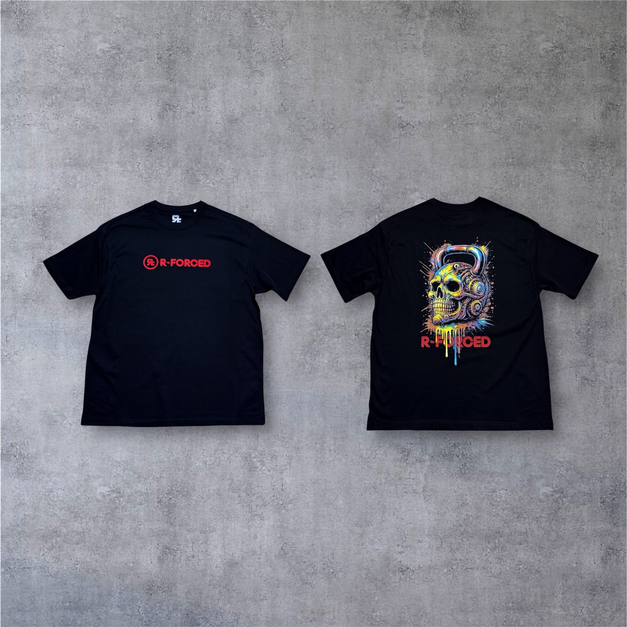 T-Shirt Oversize R-Forced No Mercy Kettlebell