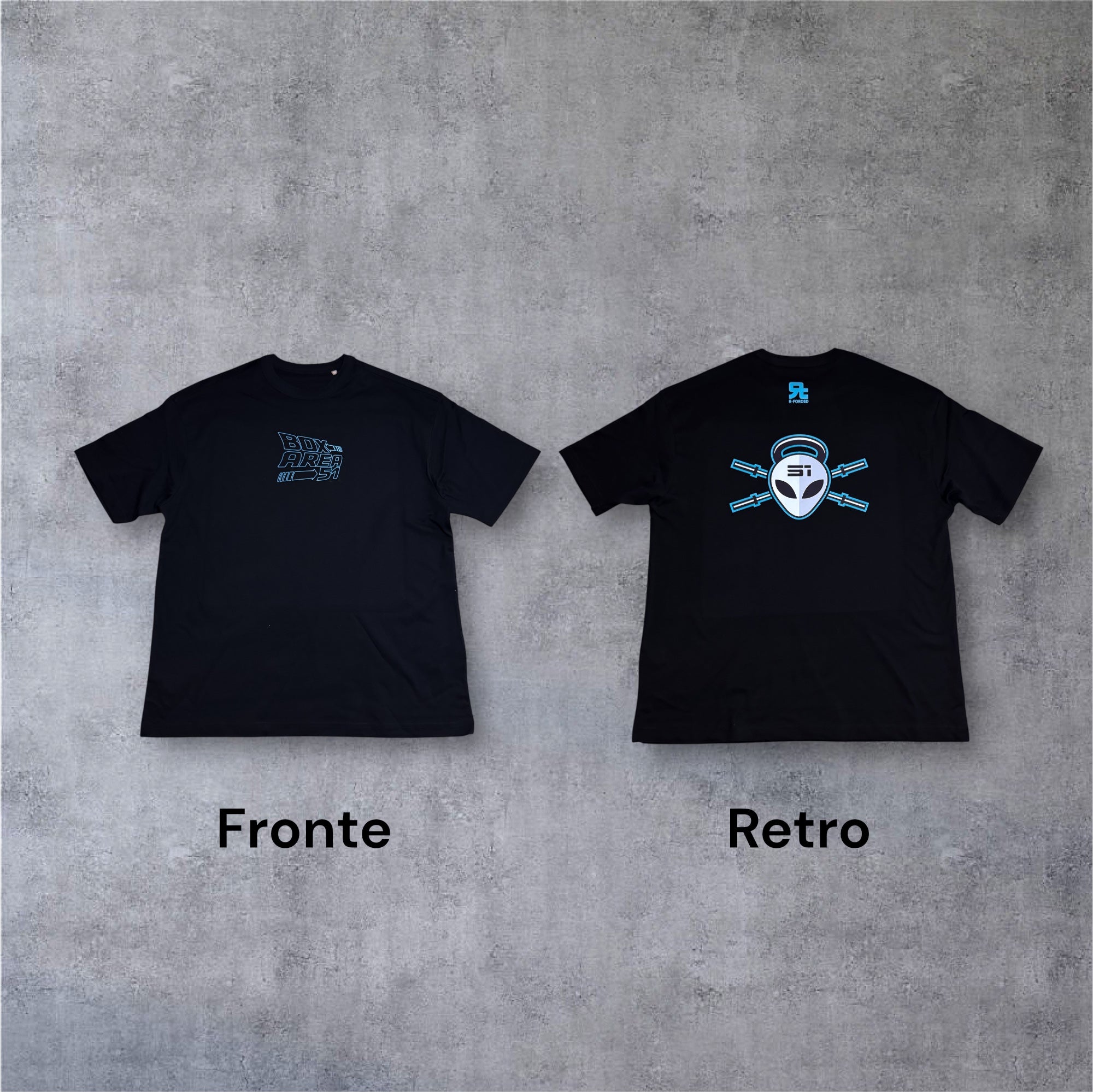 T-Shirt Oversize Box Area51