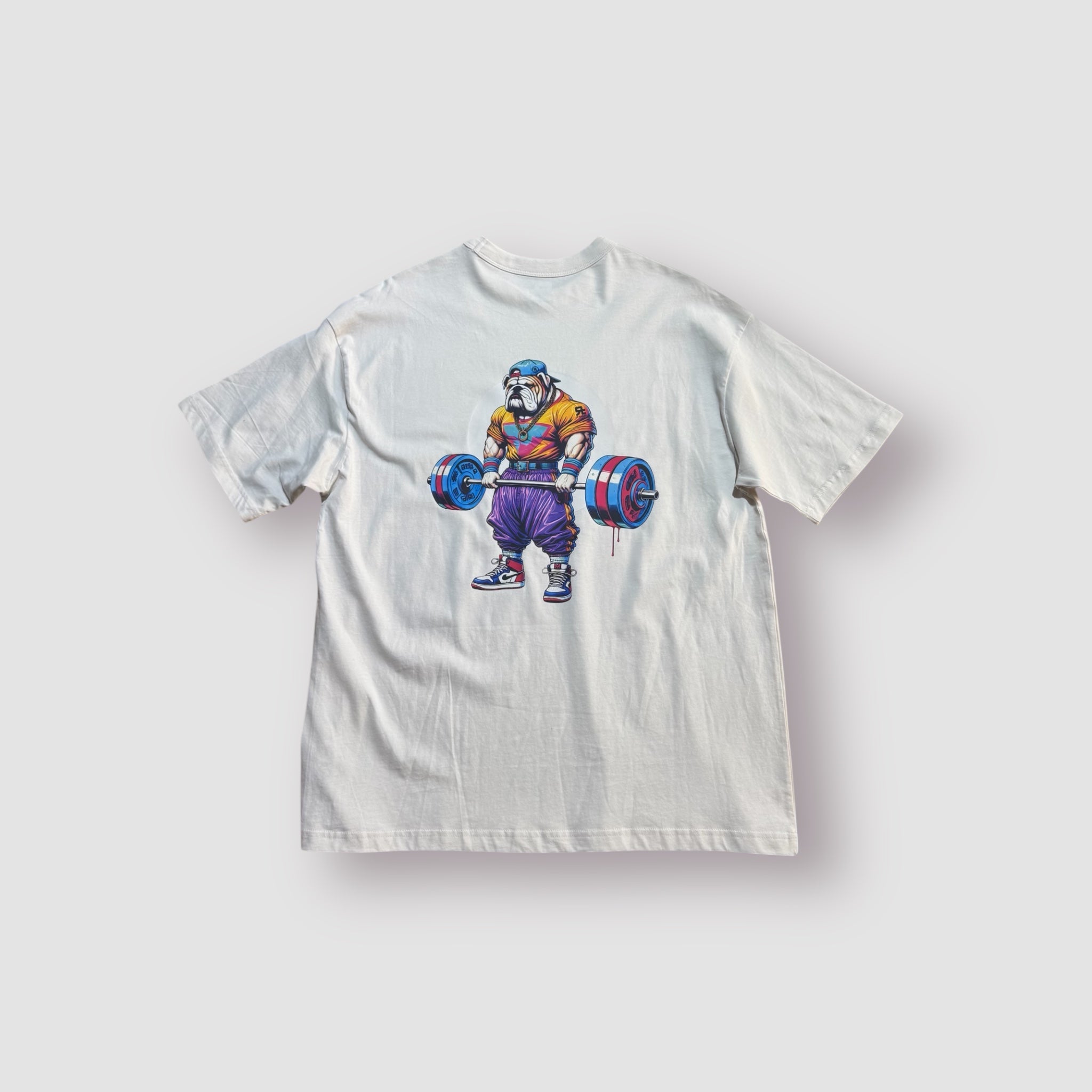 T-Shirt Oversize R-Forced Lazy Dog (White)