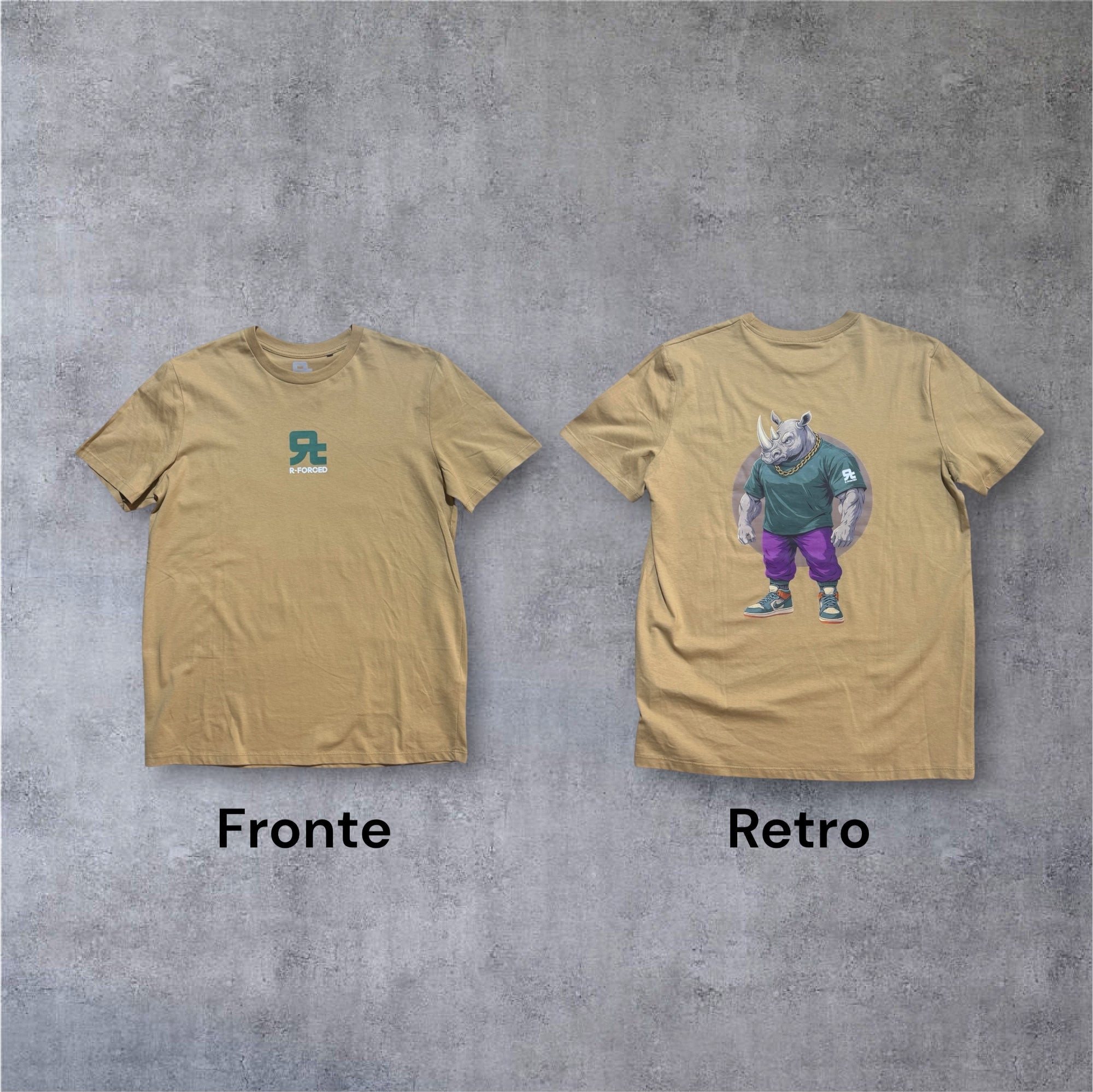 T-Shirt R-Forced Safari Rhino